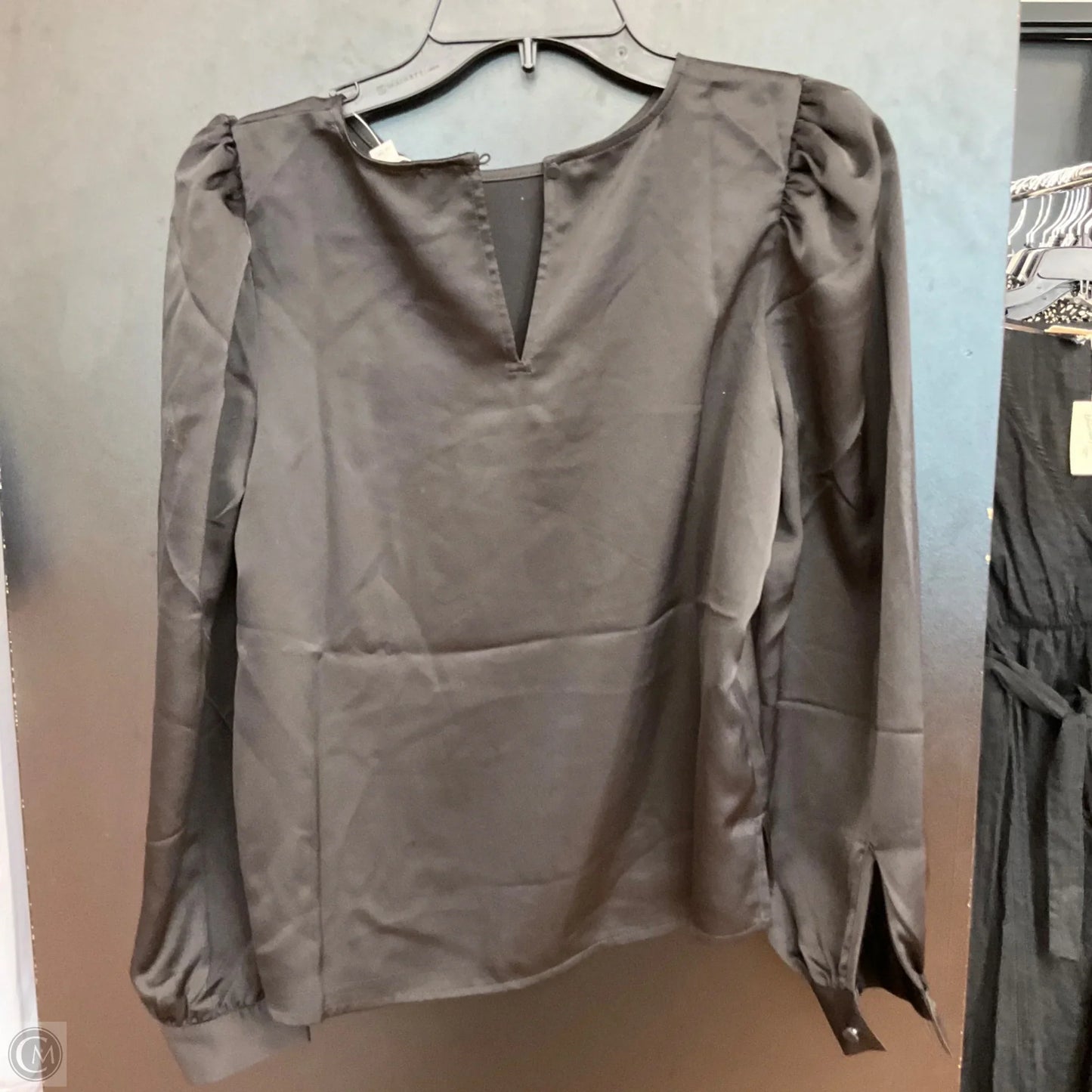 Top Long Sleeve By Loft In Black, Size: Xsp