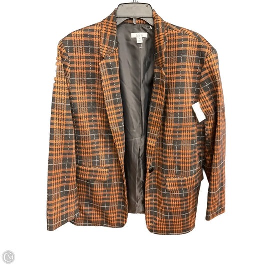 Blazer By Bar Iii In Black & Orange, Size: M