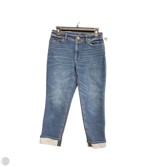 Jeans Cropped By J. Jill In Blue Denim, Size: 4
