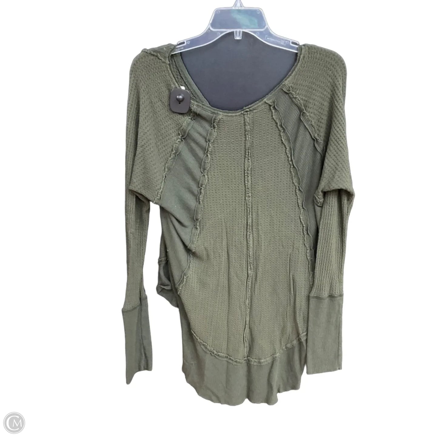 Top Long Sleeve By We The Free In Green, Size: M
