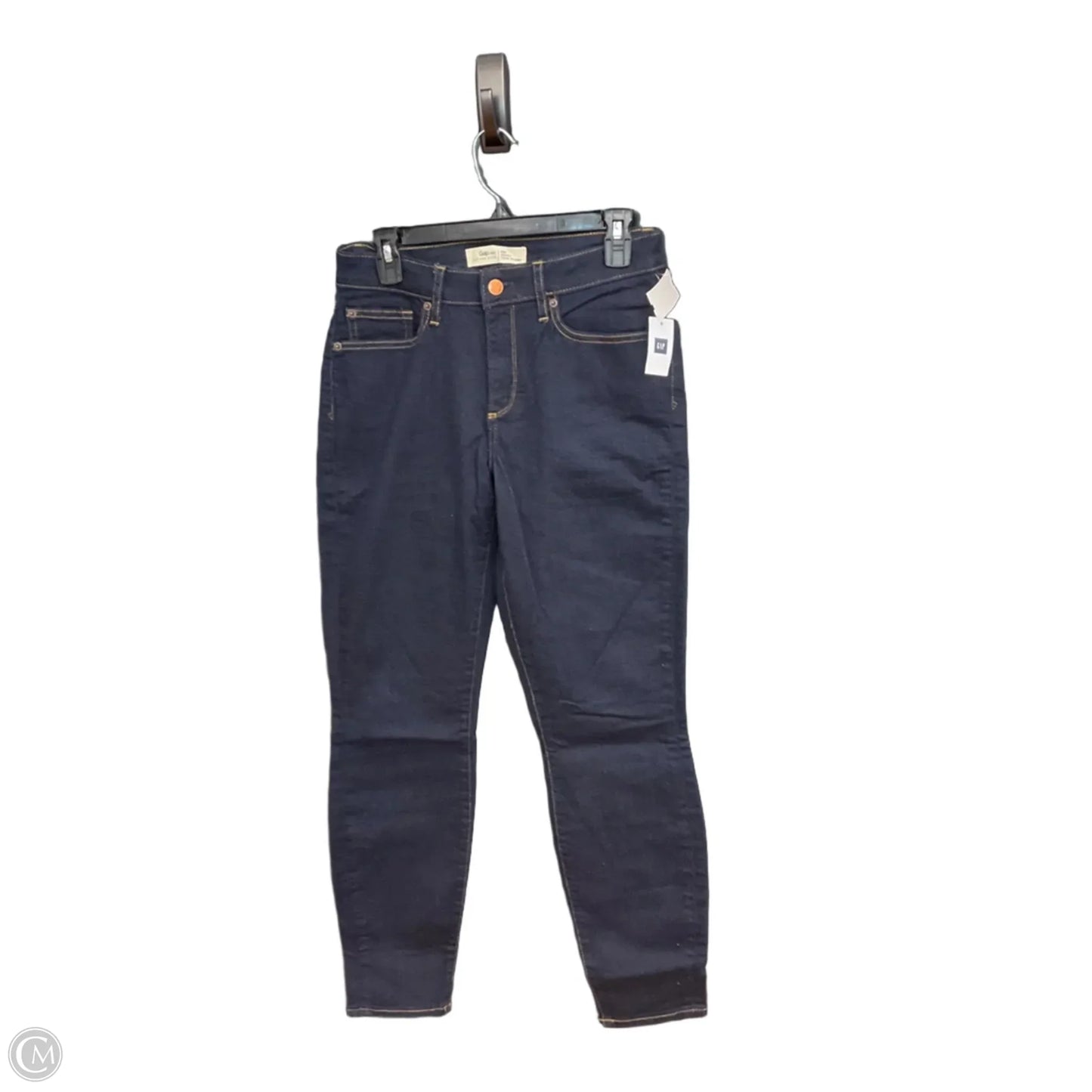 Jeans Skinny By Gap In Blue, Size: 8