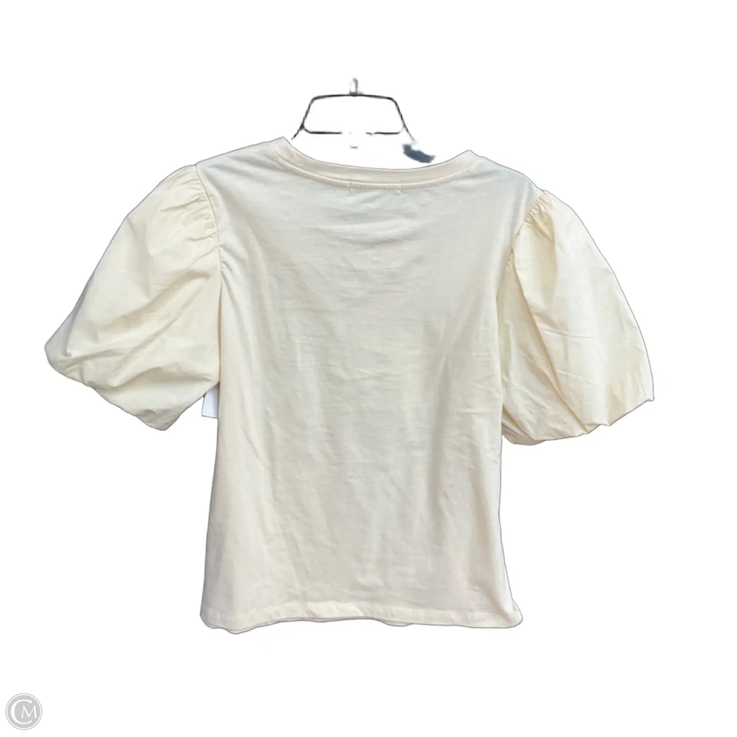 Top Short Sleeve By Sanctuary In Cream, Size: S
