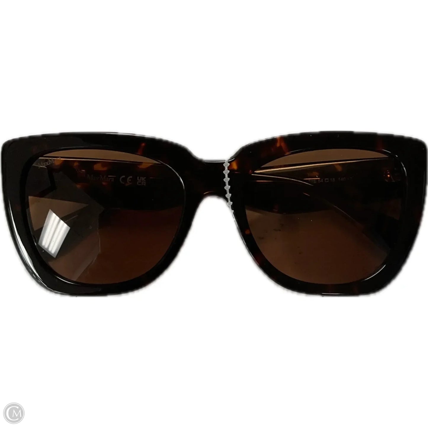 Sunglasses Designer By Max Mara, Size: Medium