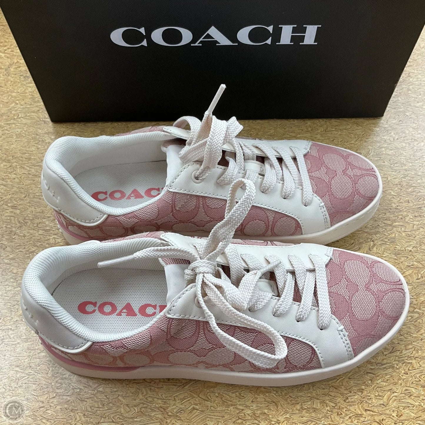 Shoes Designer By Coach In Pink, Size: 6.5