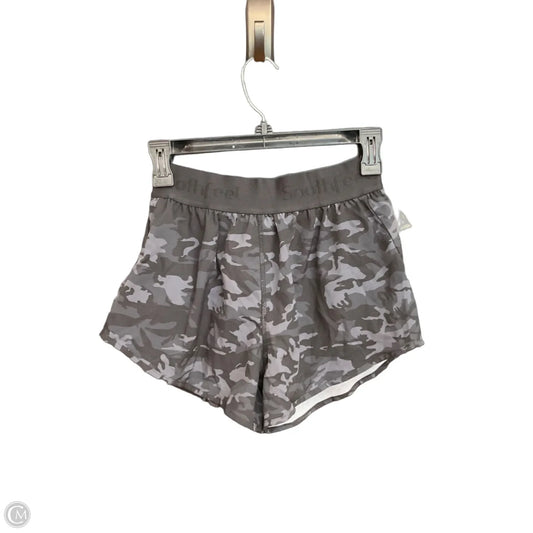 Athletic Shorts By Cmc In Camouflage Print, Size: 2