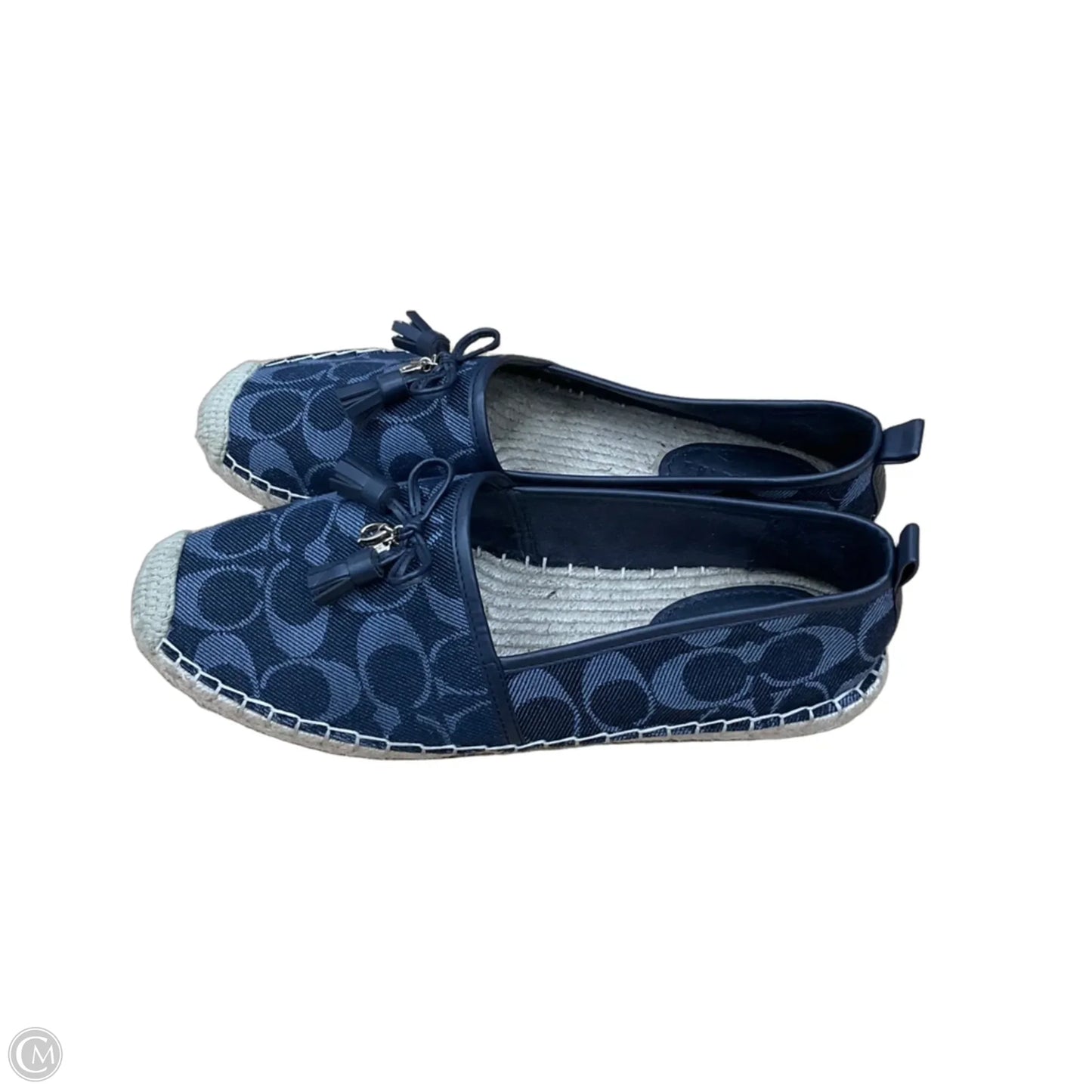 Shoes Designer By Coach In Blue, Size: 8.5