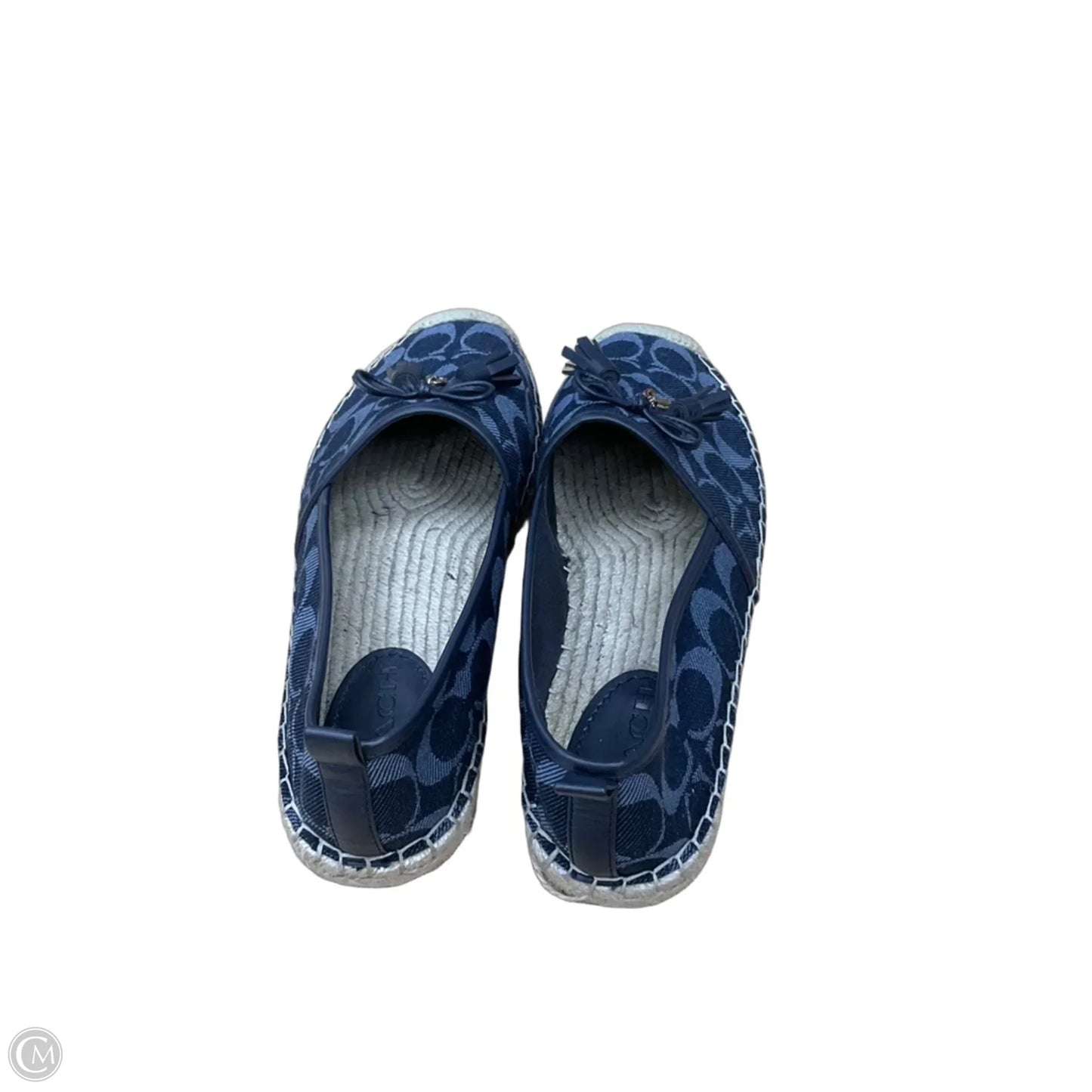 Shoes Designer By Coach In Blue, Size: 8.5