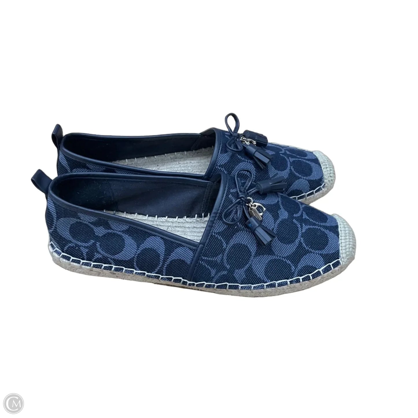 Shoes Designer By Coach In Blue, Size: 8.5