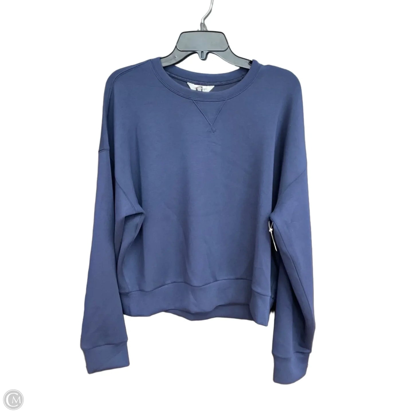Top Long Sleeve By Spanx In Blue, Size: L