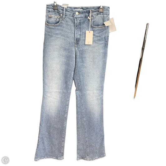 Jeans Boot Cut By Good American In Blue, Size: 8