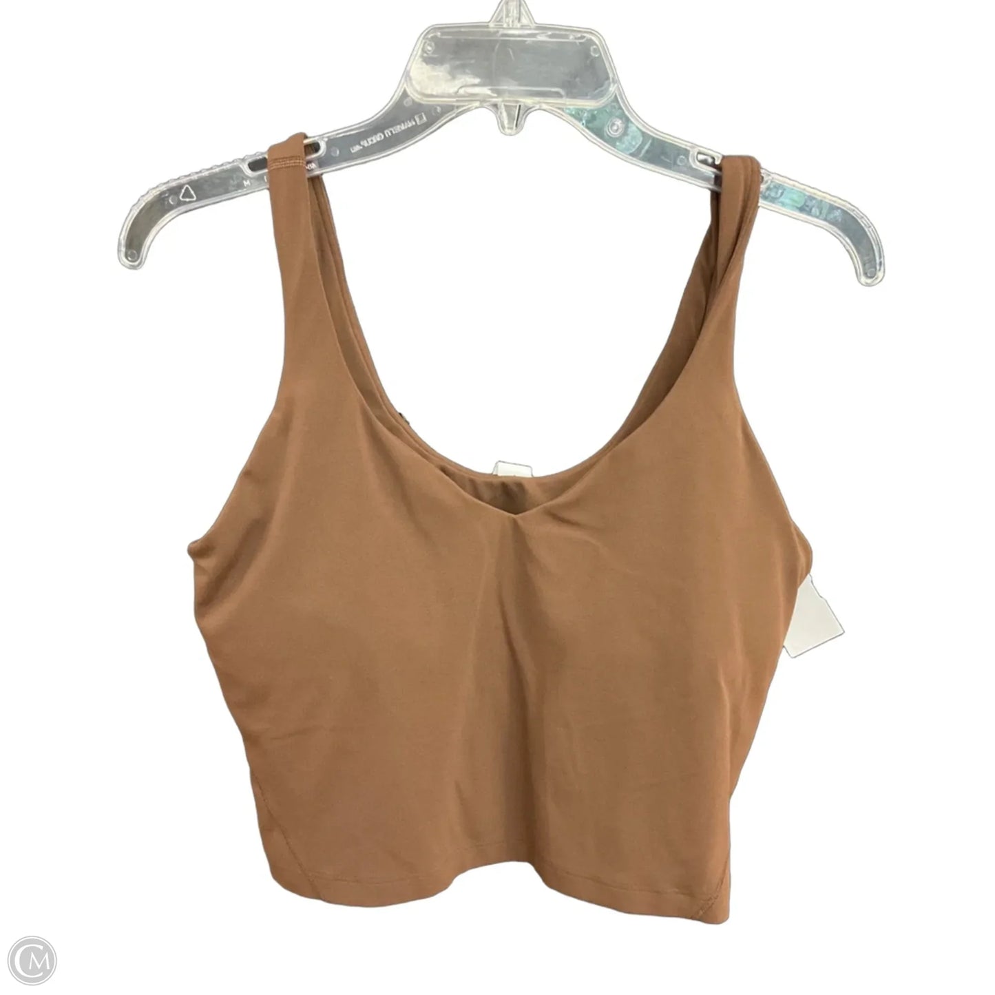 Athletic Bra By Lululemon In Brown, Size: 12