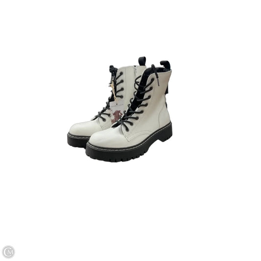 Boots Combat By Sincerely Jules In White, Size: 8
