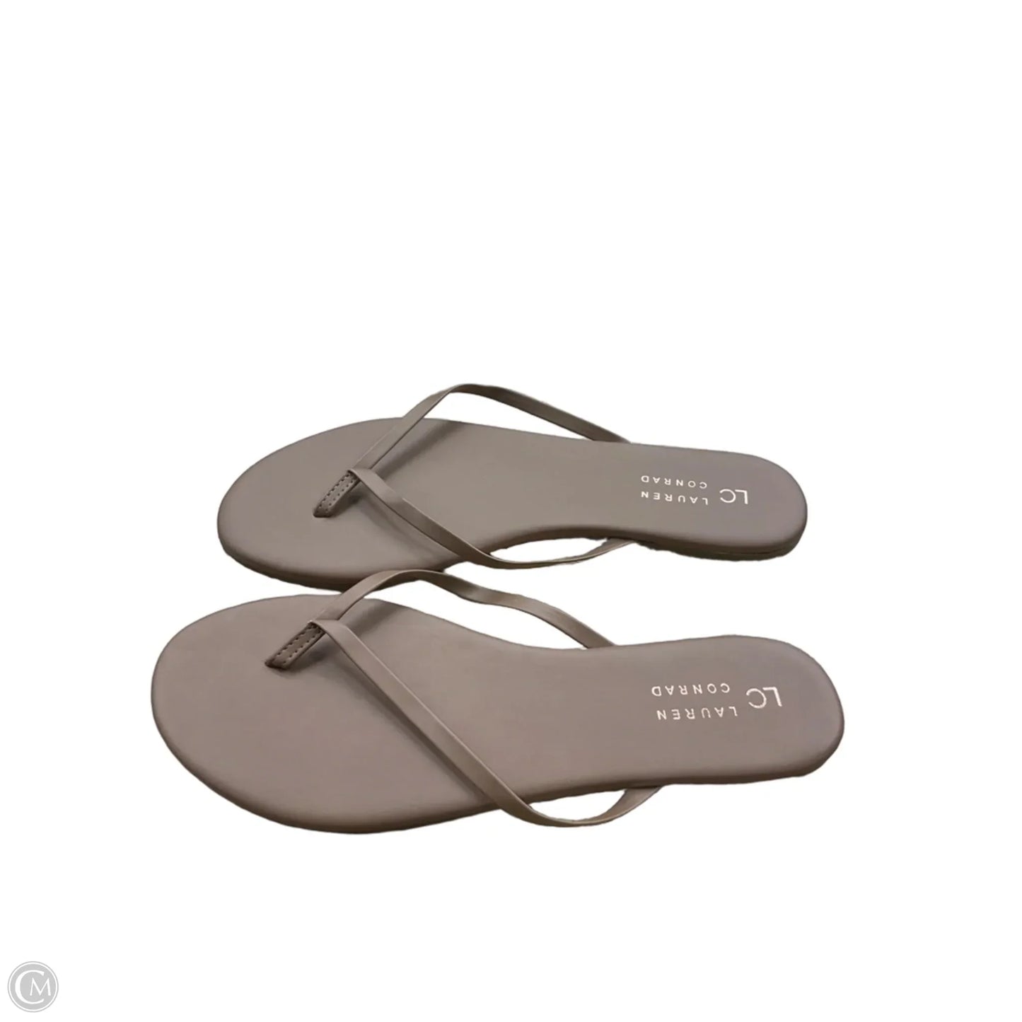 Sandals Flats By Lc Lauren Conrad In Beige, Size: 10