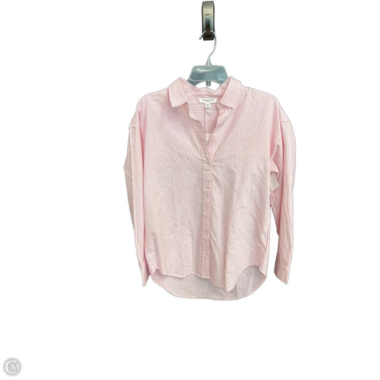 Blouse 3/4 Sleeve By Beachlunchlounge In Pink, Size: S
