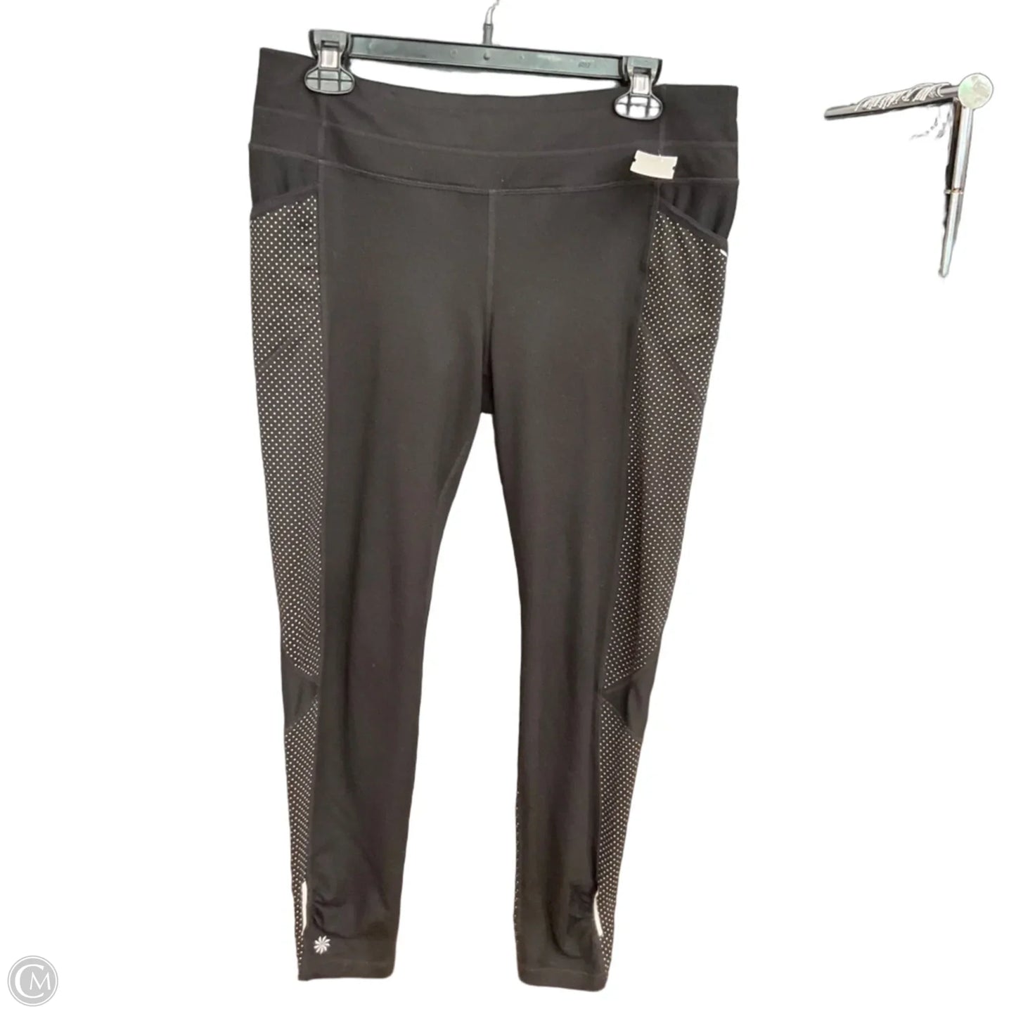 Athletic Leggings By Athleta In Black, Size: L