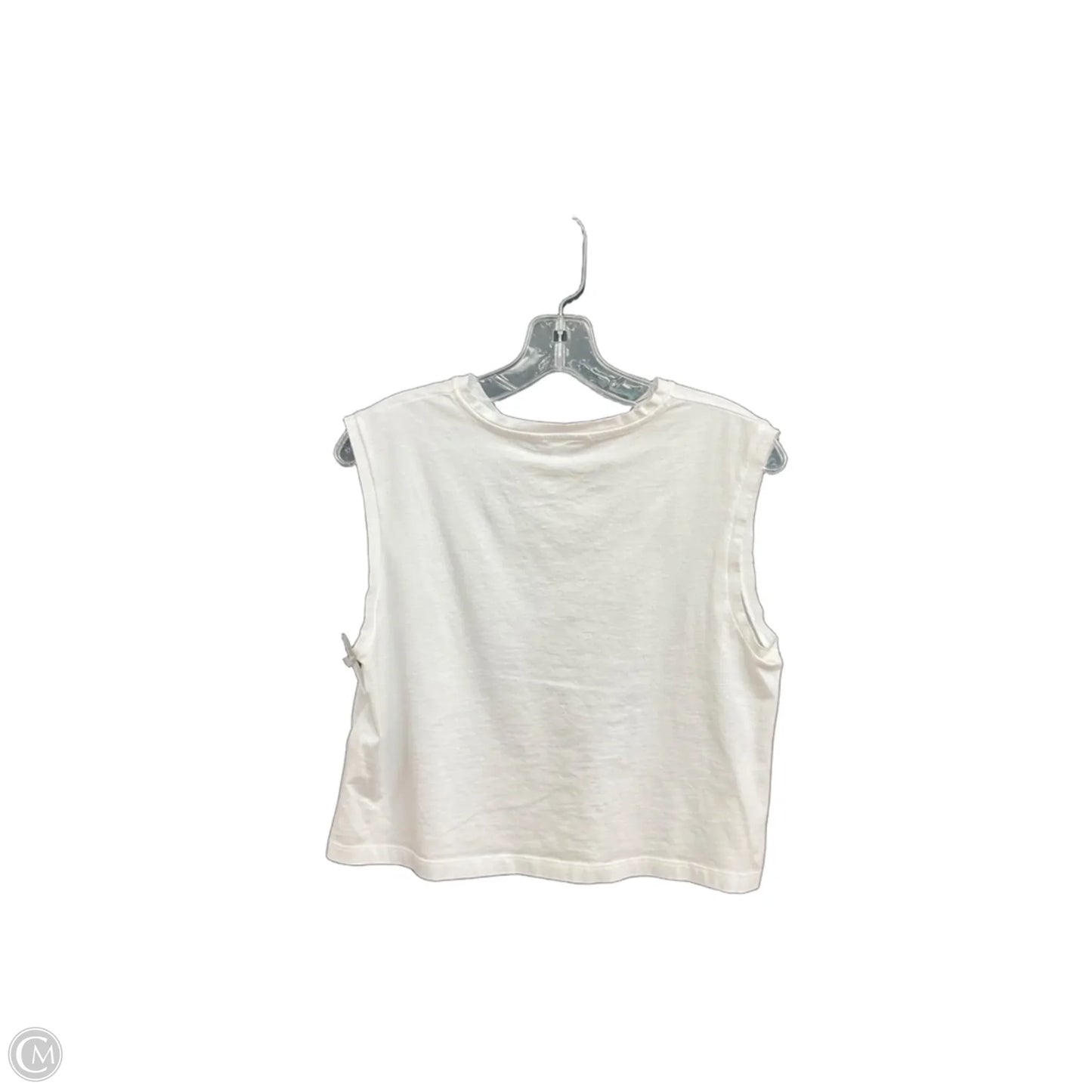 Top Sleeveless By Banana Republic In White, Size: S