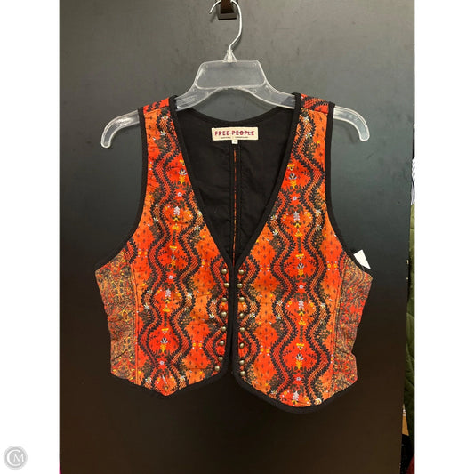 Vest Puffer & Quilted By Free People In Multi-colored, Size: M