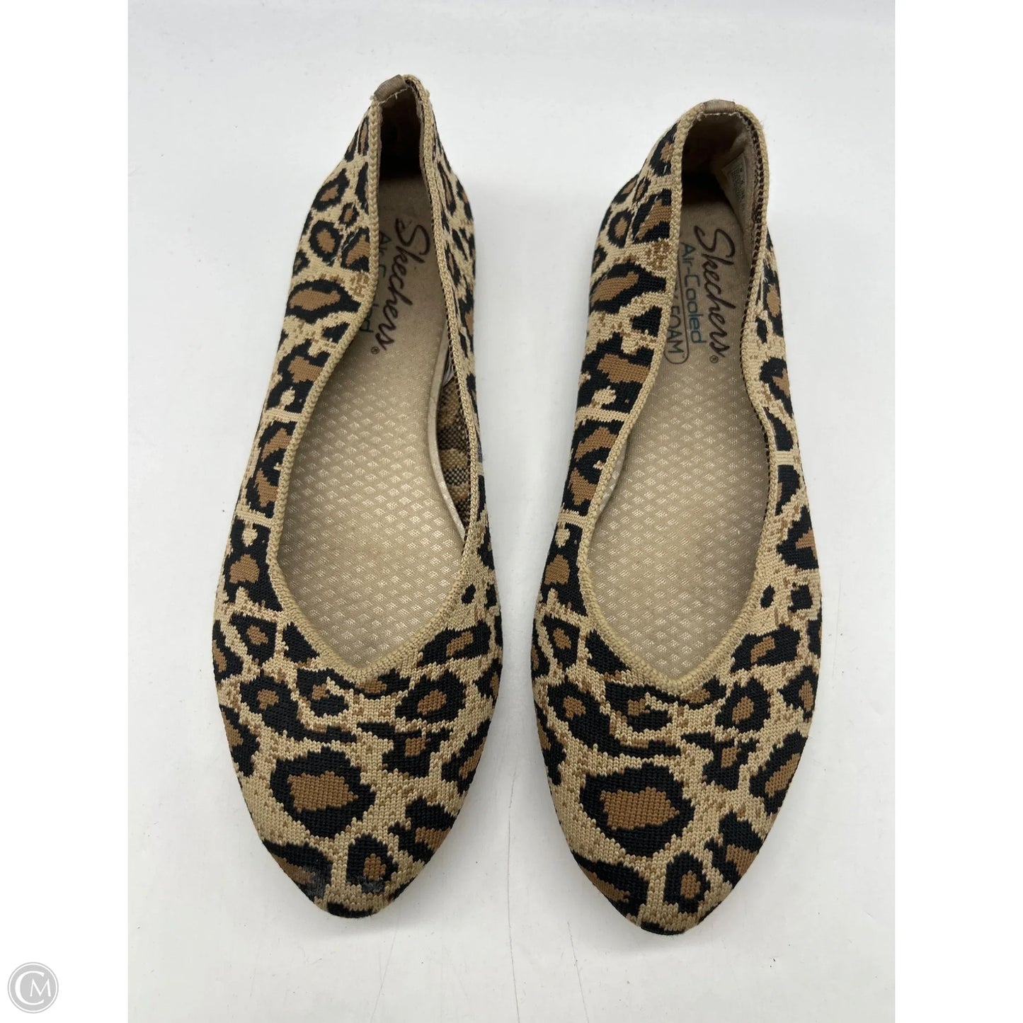 Shoes Flats By Skechers In Animal Print, Size: 9