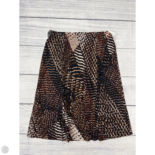 Skirt Maxi By Jones New York In Animal Print, Size: L
