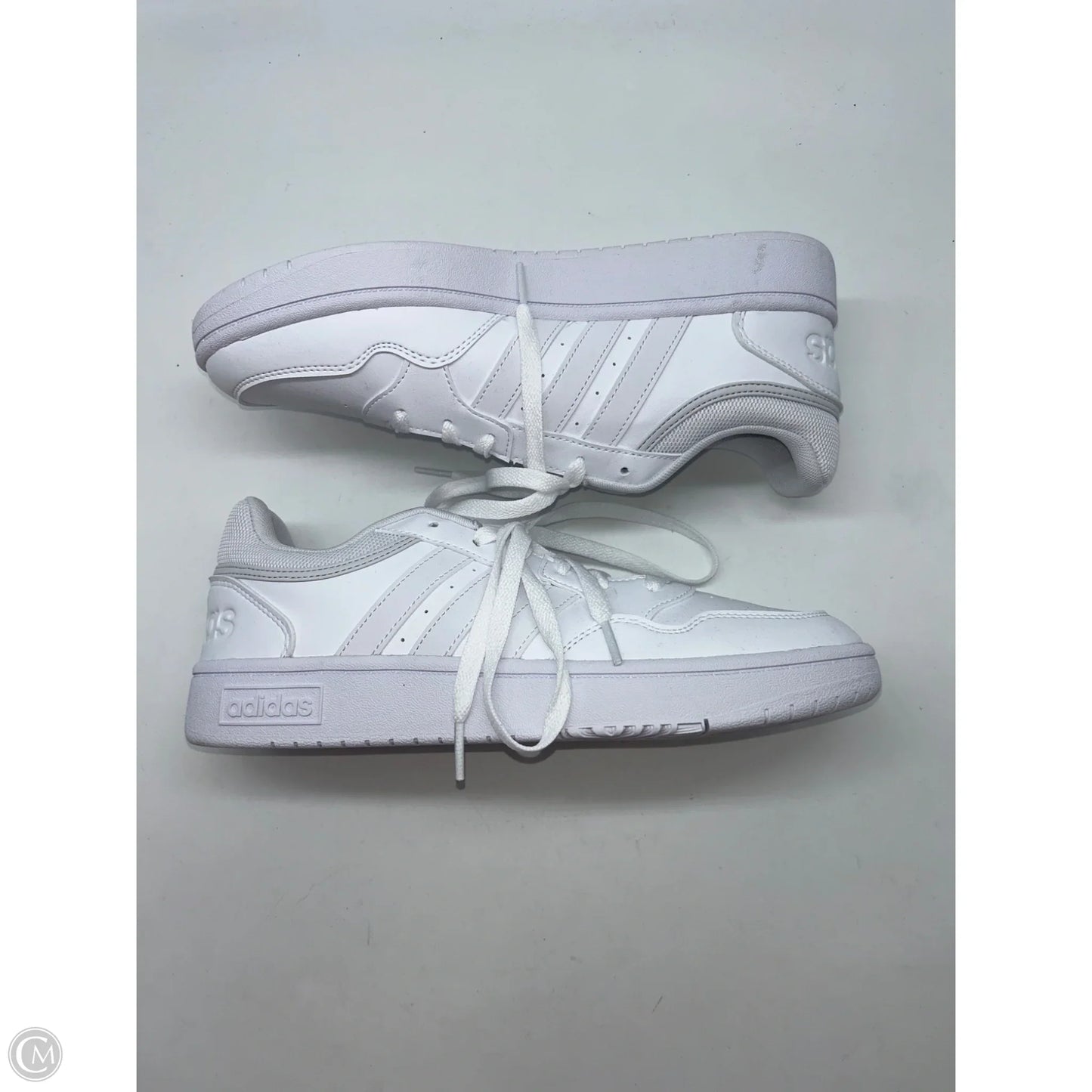 Shoes Athletic By Adidas In White, Size: 9
