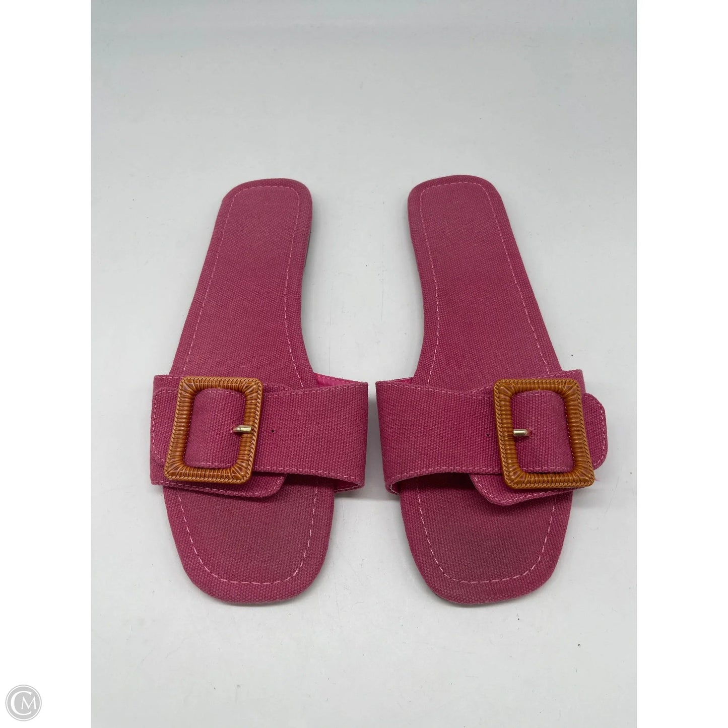 Sandals Flats By Loft In Pink, Size: 8