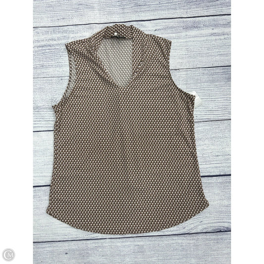 Tank Top By Adrianna Papell In Multi-colored, Size: L