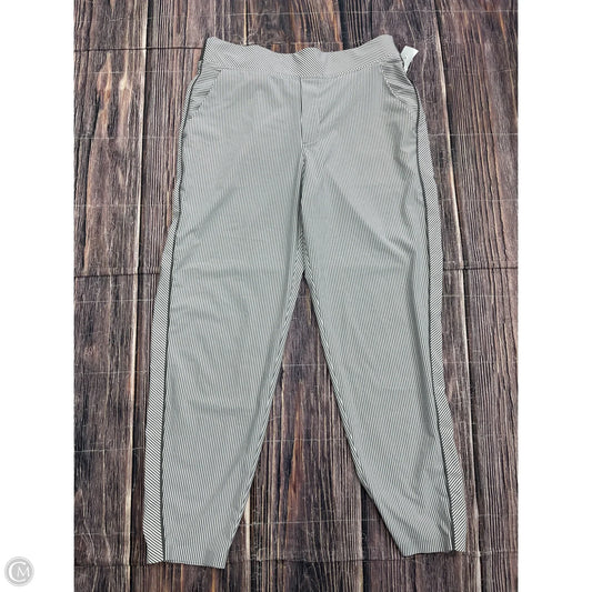 Athletic Pants By Athleta In Striped Pattern, Size: L