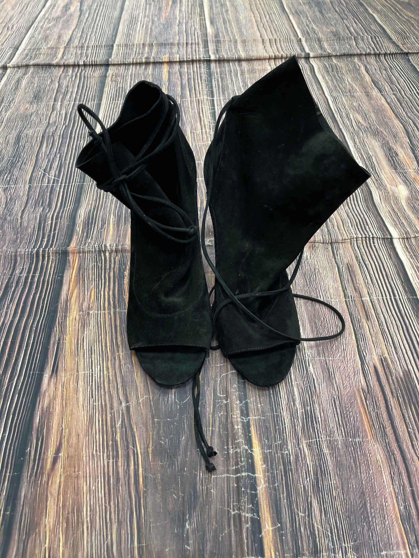 Black Sandals Heels Stiletto Vince Camuto, Size 10