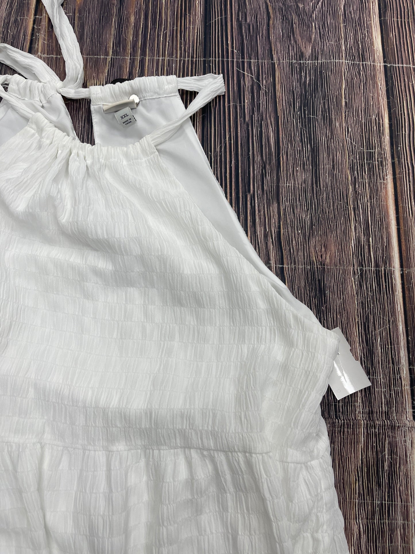 White Dress Casual Short A New Day, Size 1x
