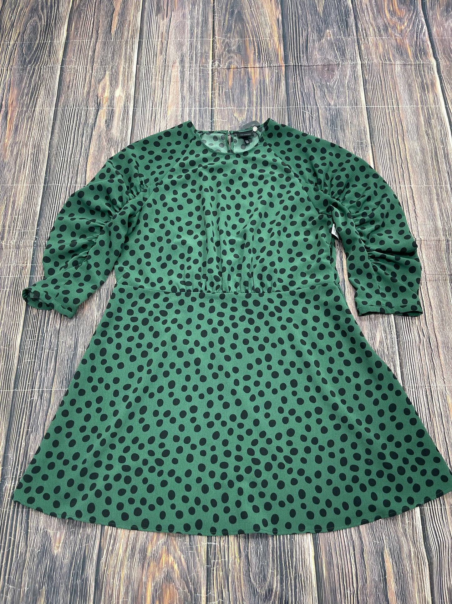 Green Dress Casual Short Who What Wear, Size 1x