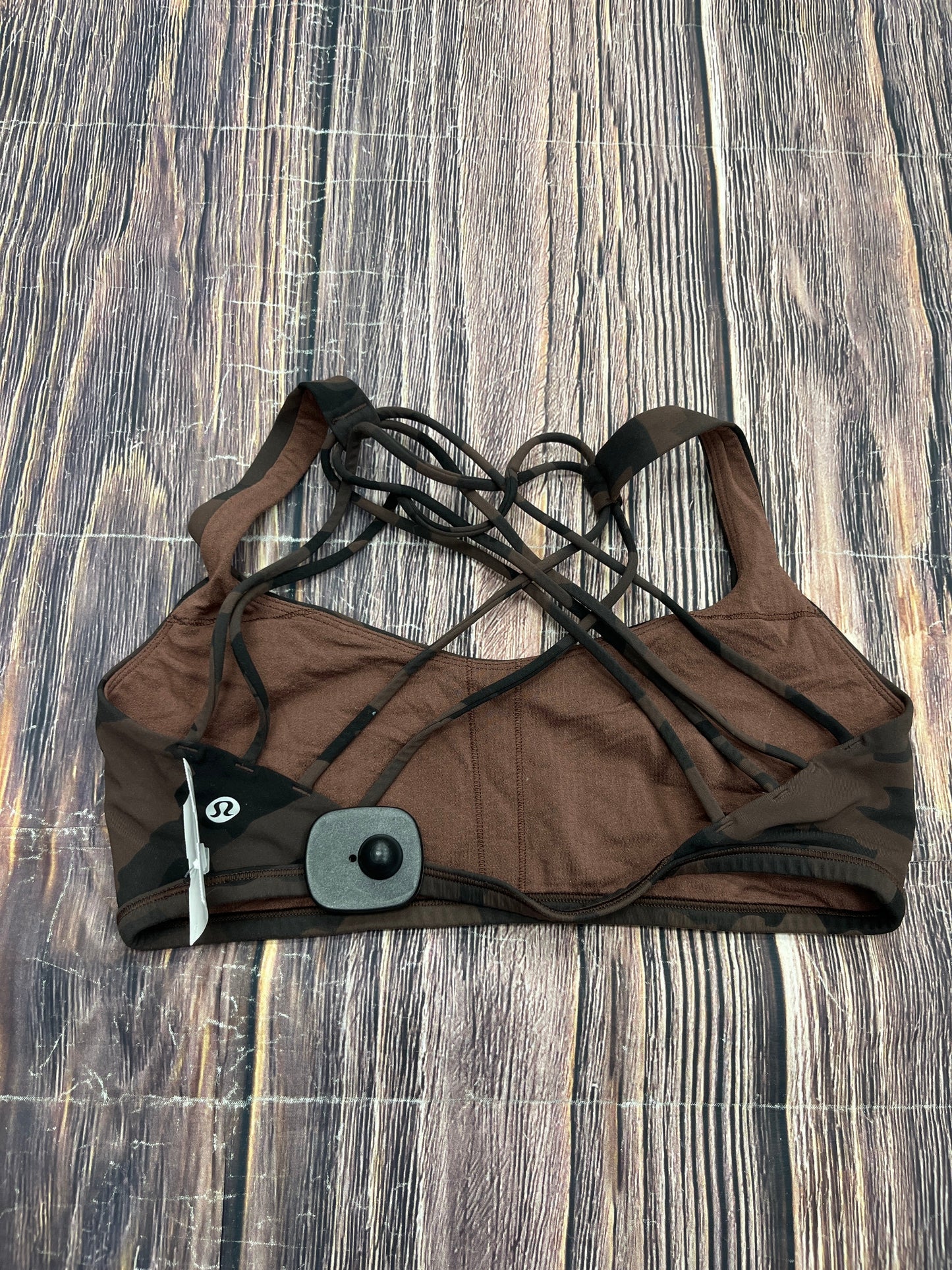 Athletic Bra By Lululemon In Brown, Size: 8