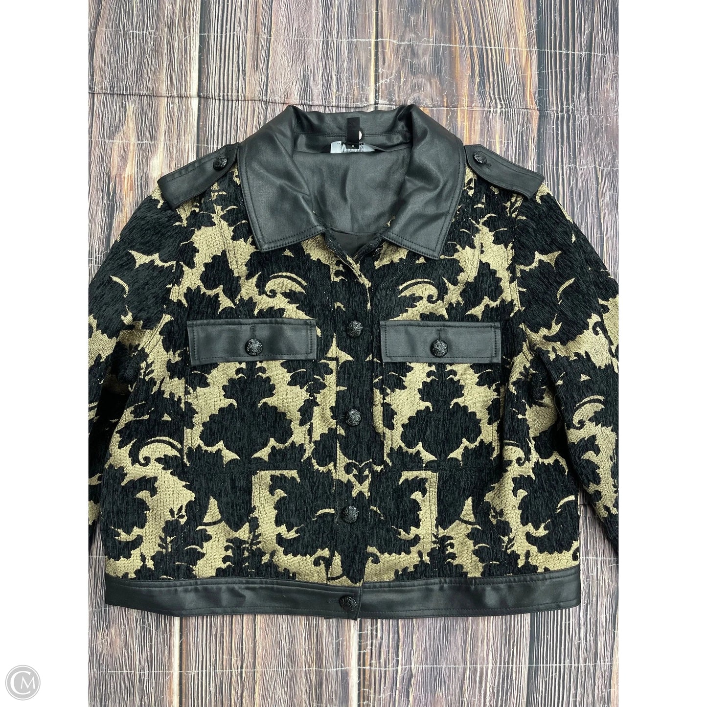 Jacket Other By White House Black Market In Gold, Size: 16