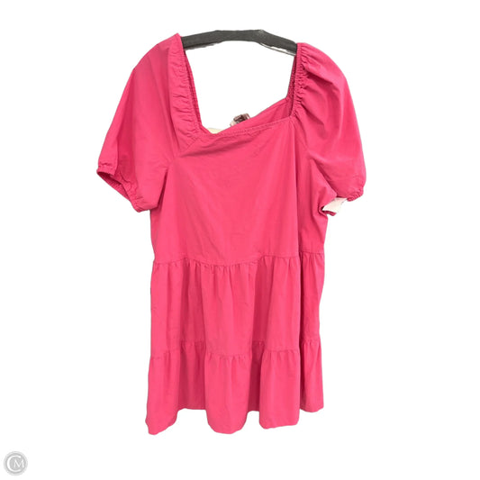 Dress Casual Short By Loft In Pink, Size: Xl