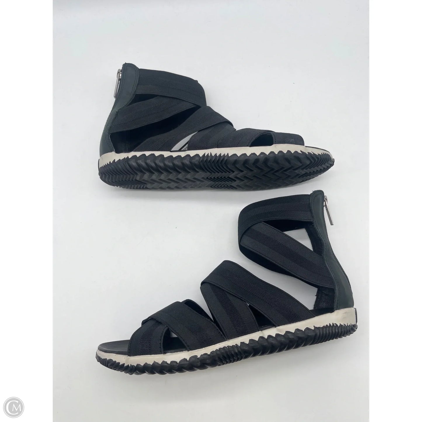 Sandals Flats By Sorel In Black, Size: 9.5