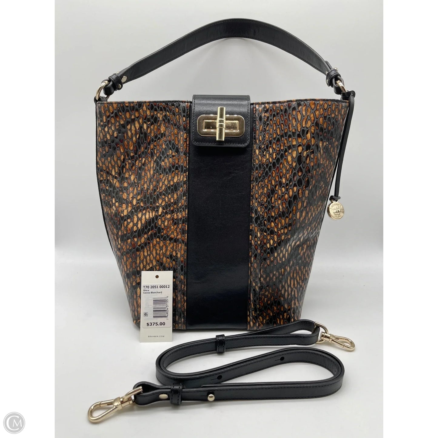 Crossbody Designer By Brahmin, Size: Large