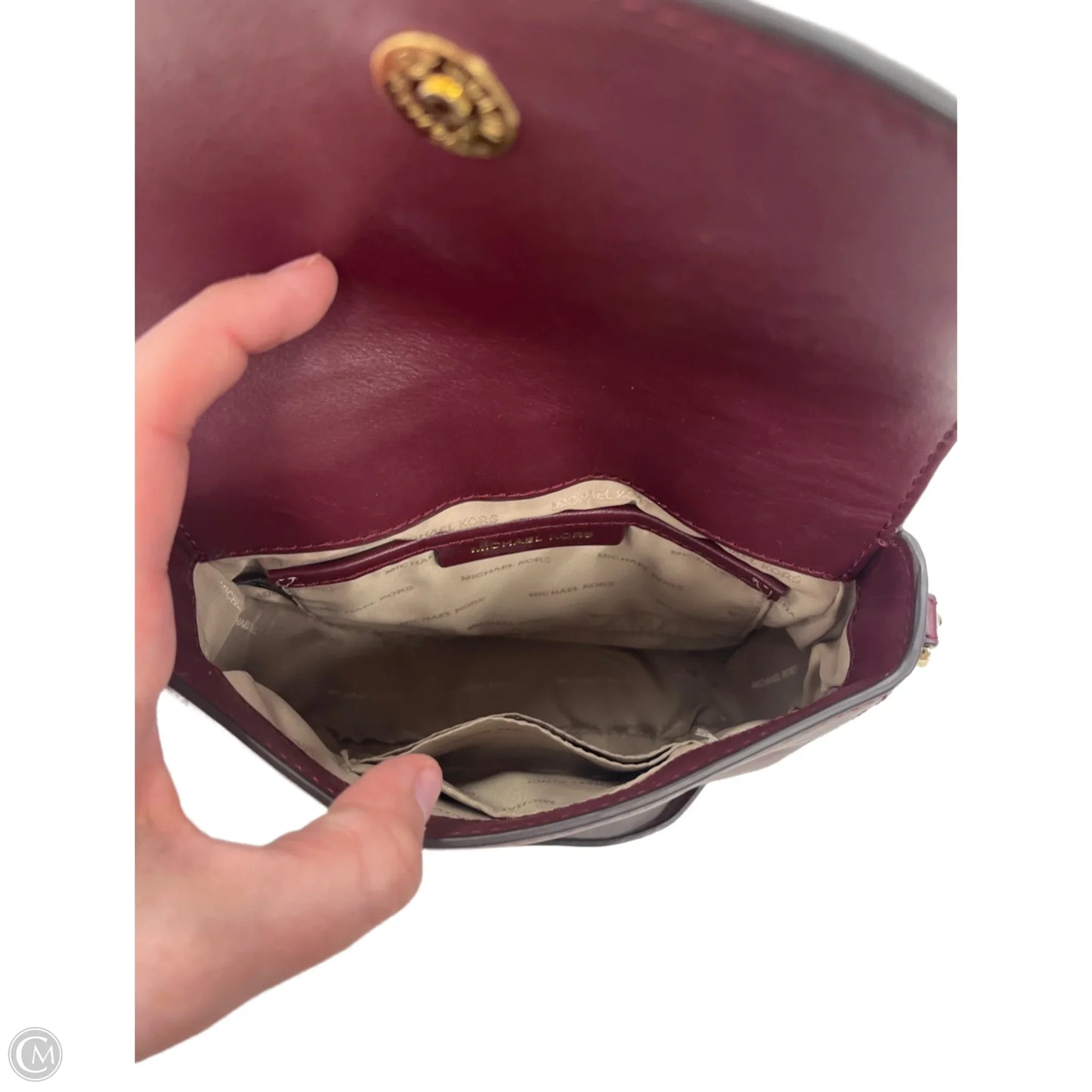 Crossbody Designer By Michael Kors, Size: Small