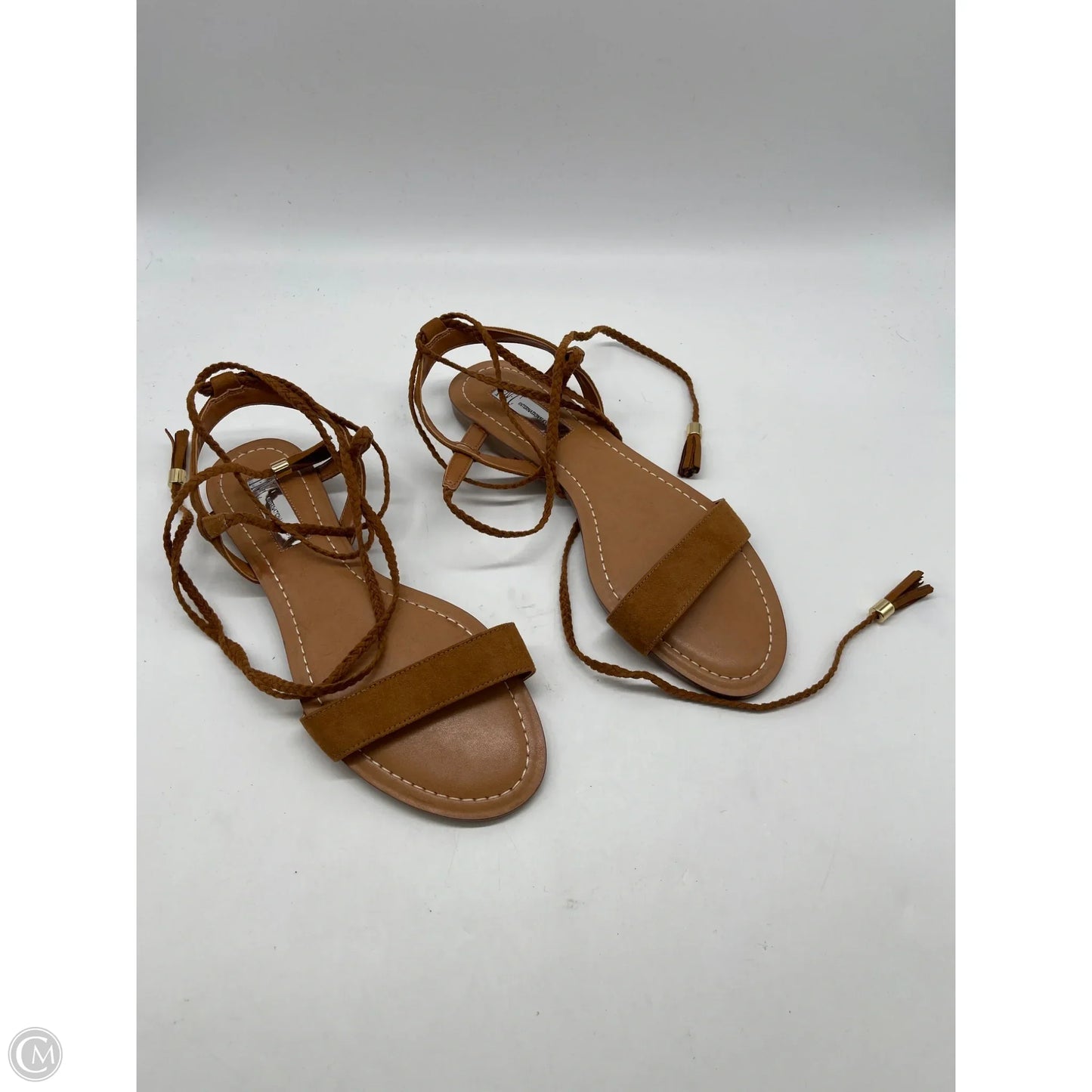 Sandals Flats By Inc In Brown, Size: 8