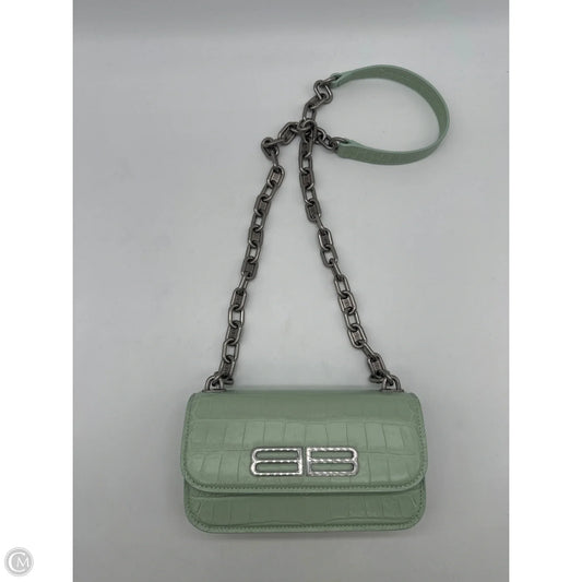Crossbody Luxury Designer By Balenciaga, Size: Small
