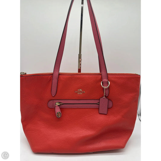 Handbag Designer By Coach, Size: Large