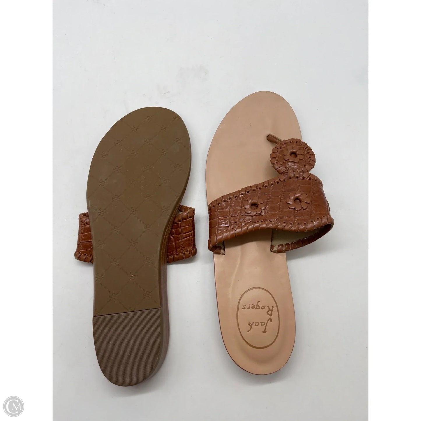 Sandals Flats By Jack Rogers In Brown, Size: 8