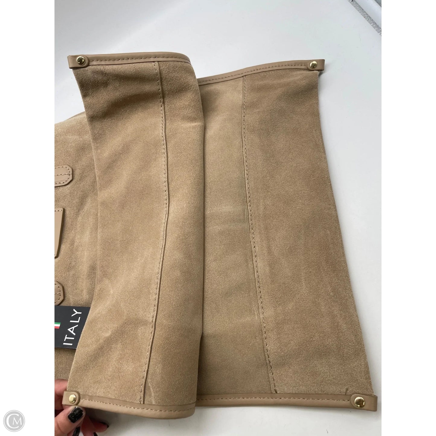 Crossbody Leather By Cmb, Size: Large