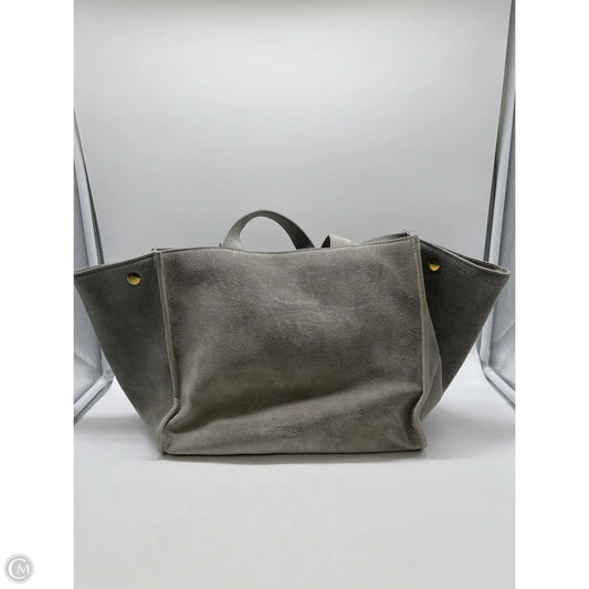 Handbag Leather By Margot, Size: Medium