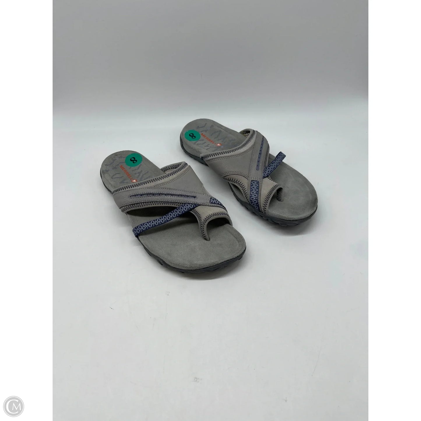 Sandals Flats By Merrell In Grey, Size: 8