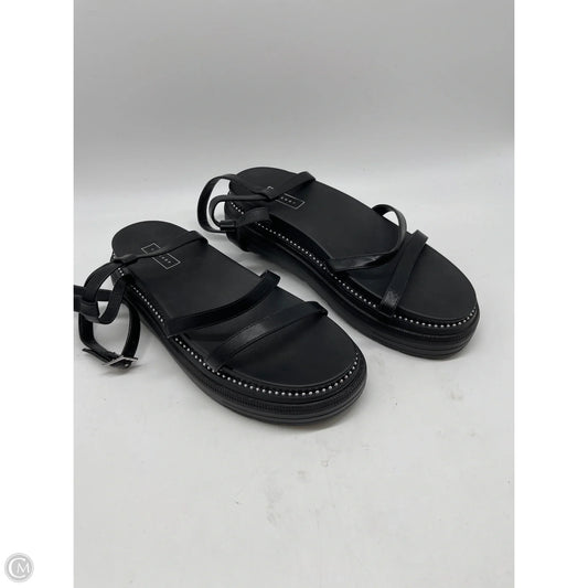 Sandals Flats By Top Shop In Black, Size: 9