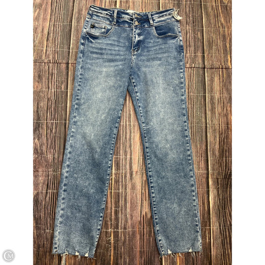Jeans Straight By Kancan In Blue Denim, Size: 6