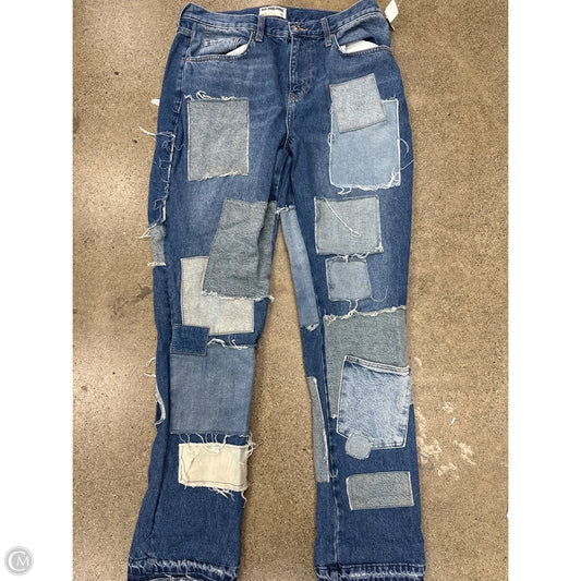 Jeans Boyfriend By We The Free In Blue Denim, Size: 12