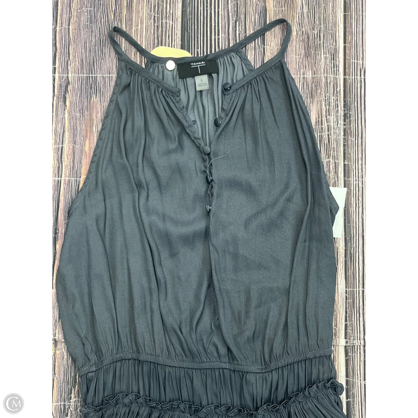 Tank Top By Tahari By Arthur Levine In Grey, Size: S
