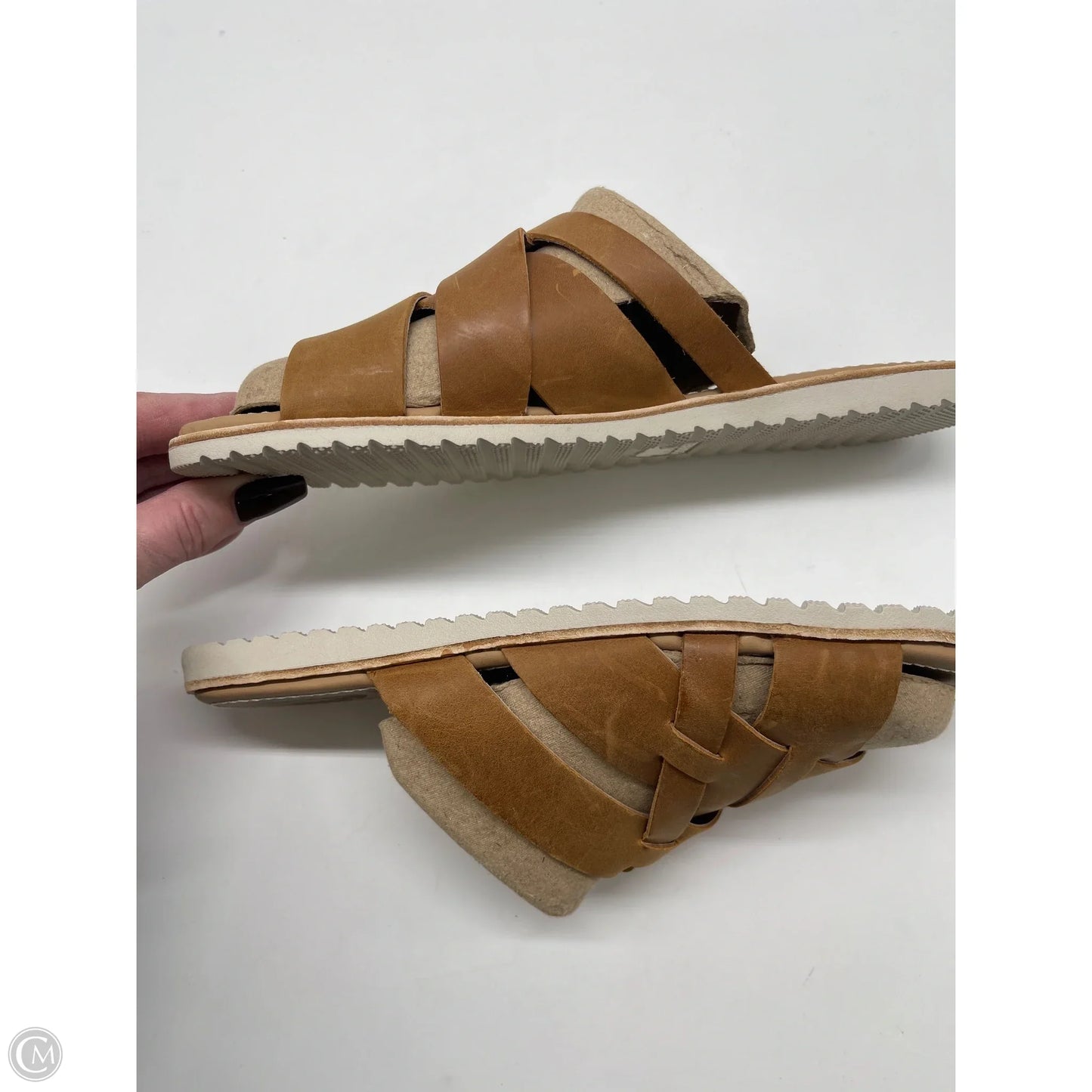 Sandals Flats By Sorel In Brown, Size: 9