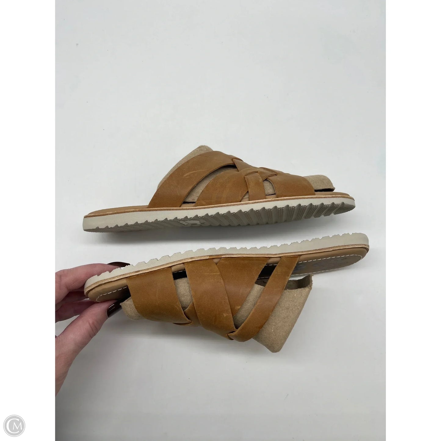 Sandals Flats By Sorel In Brown, Size: 9