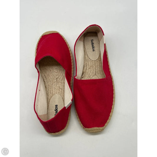 Shoes Flats By Soludos In Red, Size: 9.5